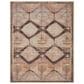 Loloi II Wynter 8"6" x 11"6" Graphite and Blush Area Rug, , large