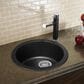Blanco Rondo 18" Dual Mount Bar Sink in Anthracite, , large