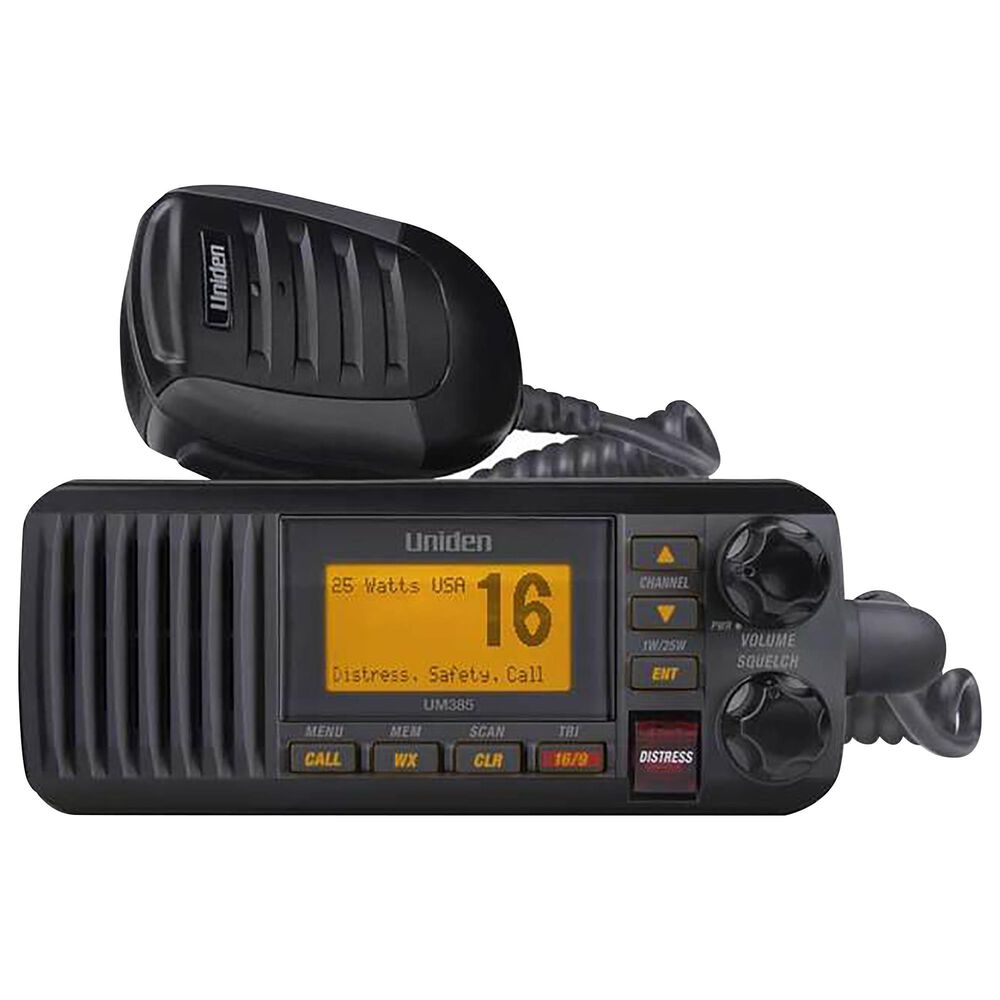 Uniden Marine Radio 25W Fixed Mount Dsc Black, , large