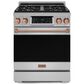 Thor Kitchen Gordon Ramsay 4.55 Cu. Ft. 30" Professional Natural Gas Range with Rose Gold Handle Kit in Stainless Steel, , large