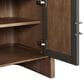 Four Hands Kiran Nightstand in Amber Oak and Dark Green, , large