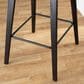 Lumisource Winston Counter Stool in Black and Black, , large