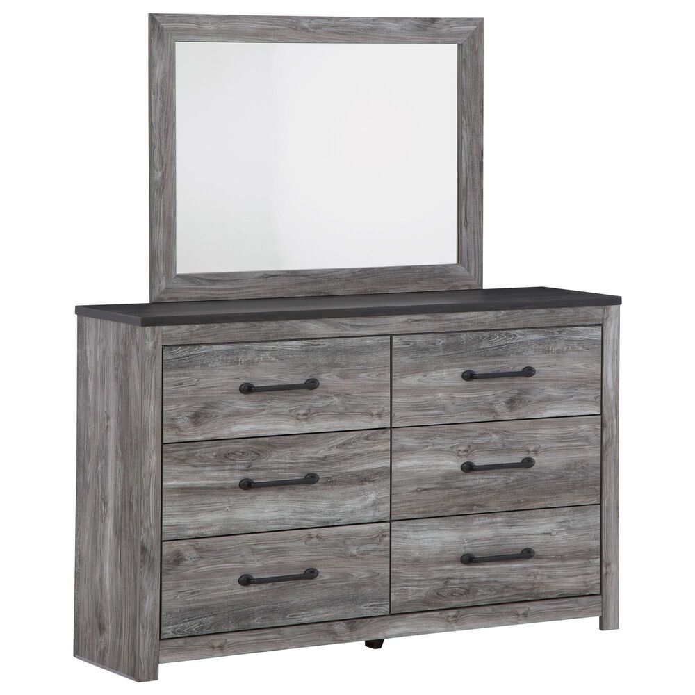 Ashley Bronyan 4-Piece Queen Bedroom Set in Dark Gray, , large