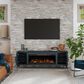 Endress International Malibu 78" Fireplace TV Stand in Denim, , large