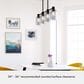 Hunter Lochmeade 4-Light Linear Chandelier in Natural Iron, , large