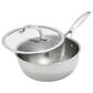 Green Pan Valencia Pro 2.5-Quart Uncoated Chef"s Pan with Lid in Stainless Steel, , large