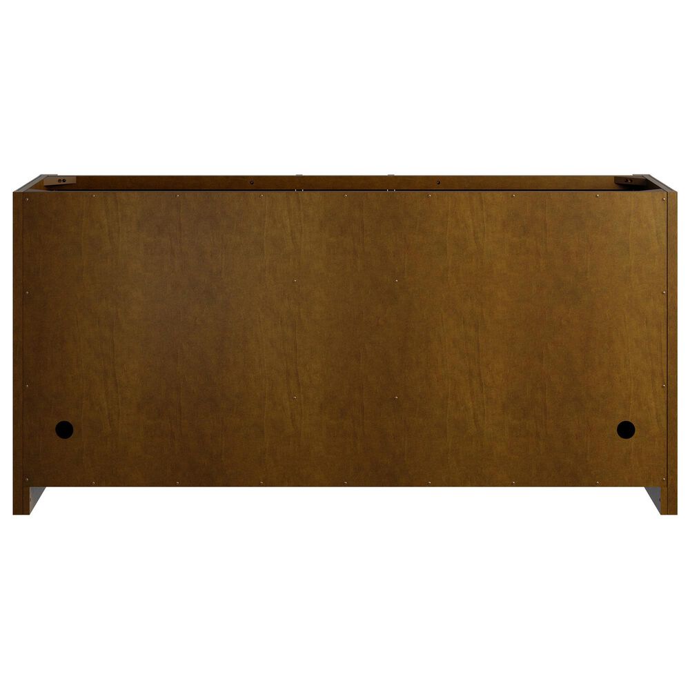 James Martin Bellshire 72" Double Bathroom Vanity in Honey Oak with 3 cm Ethereal Noctis Silestone Top and Rectangular Sinks, , large