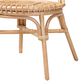Baxton Studio Iris Side Chair in Natural Brown, , large