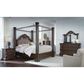 Millenium Maylee Queen Canopy Bed in Dark Brown, , large
