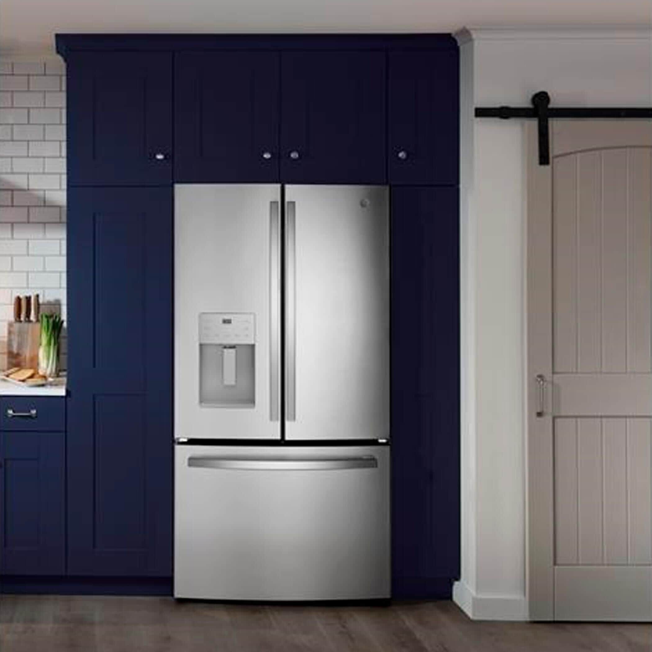 Ge 25.6 cu ft sales french door refrigerator