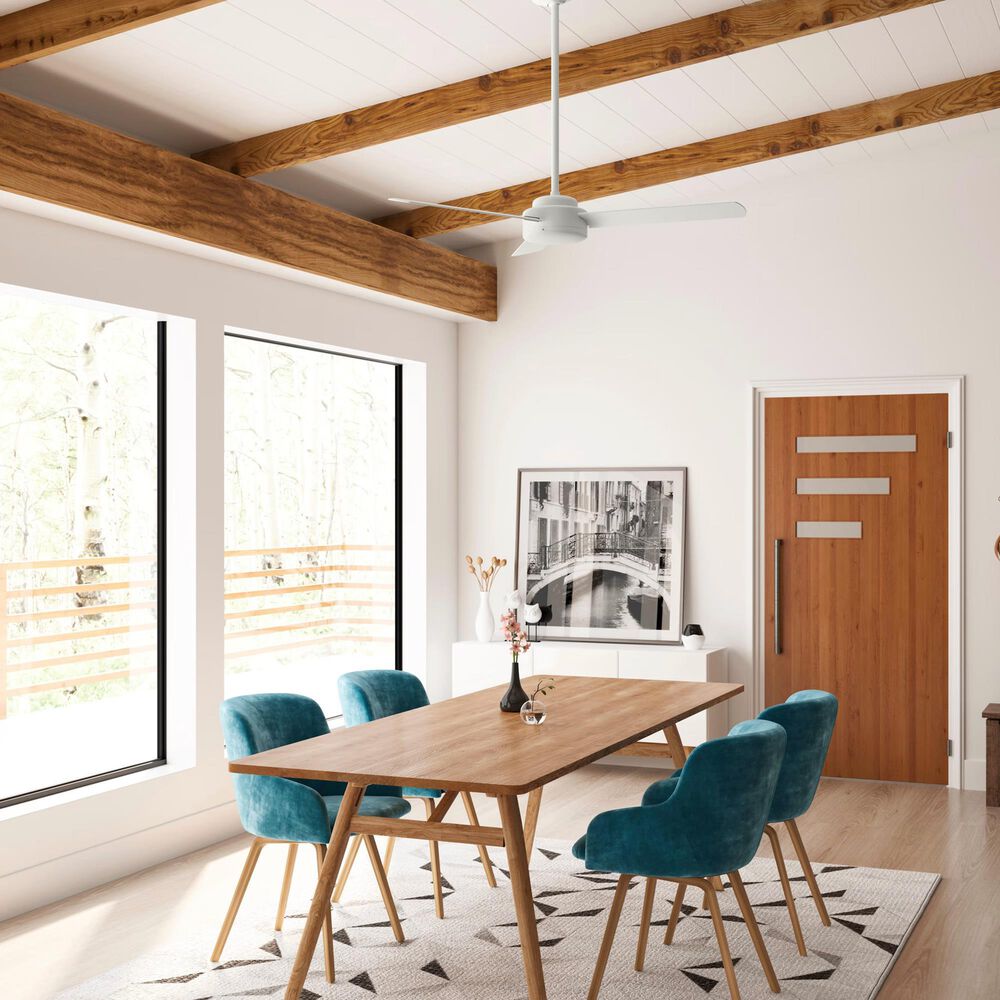 Hunter Presto 52&quot; Ceiling Fan in Matte White, , large