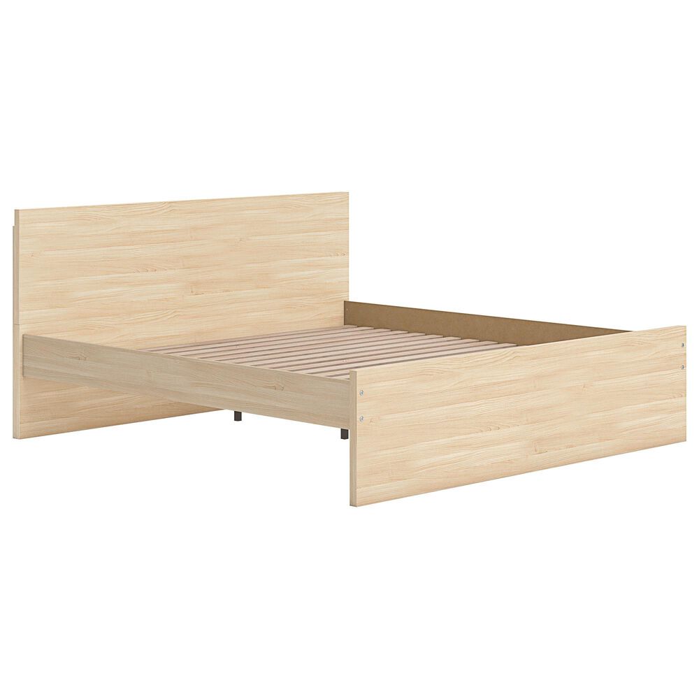 Ashley Onita Queen Panel Platform Bed in Natural, , large