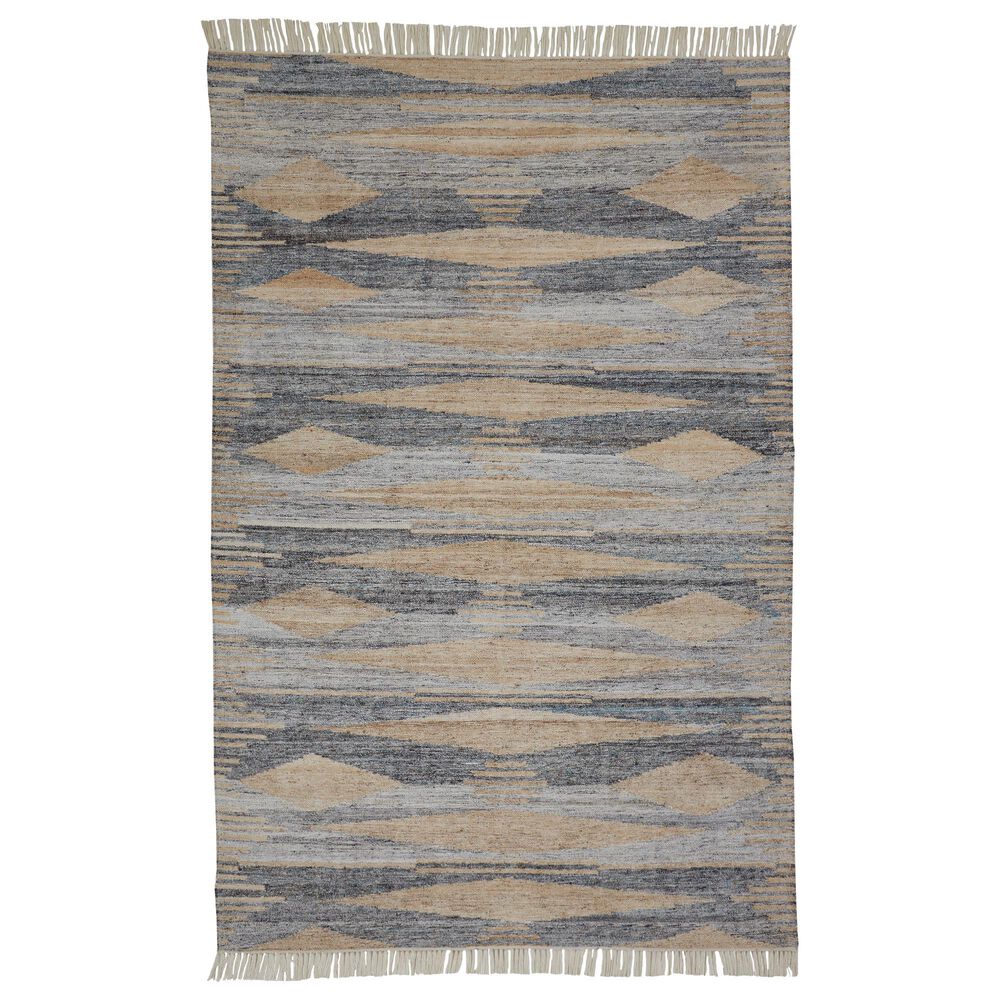 Feizy Beckett 0815F 2" x 3" Gray and Beige Area Performance Rug, , large