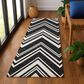 Dalyn Rug Company The Reserve TR17 Black 2"3" x 7"6" Indoor/Outdoor Runner, , large