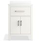 Kohler Kresla 24" Single Bathroom Vanity in White with 3 cm White Quartz Top and Rectangular Sink, , large