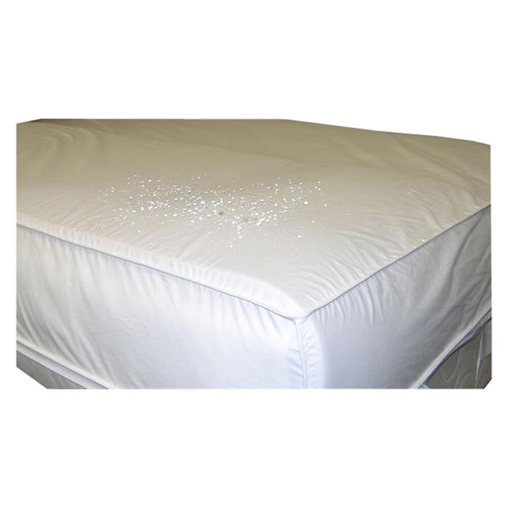 Epoch Hometex Nanofibre Twin Cotton Mattress Protector, , large
