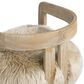 Jennifer Taylor Home Millwick 26.5" Counter Stool with Natural Blonde Cushion in Rustic Blonde, , large