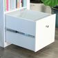 Walker Edison Clara Deluxe Desk in White, , large