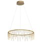 Golden Lighting Lucerna 26" 1-Light LED Chandelier in Gold, , large