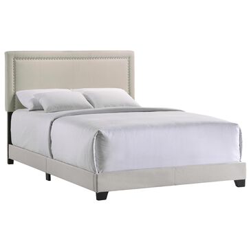 Hawthorne Furniture Zion Upholstered Queen Bed in Fog, , large