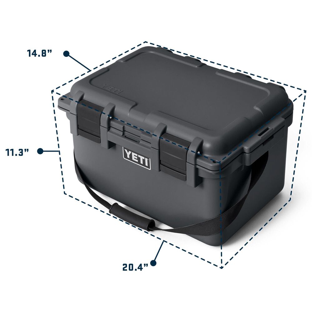 YETI LoadOut GoBox 30L 2.0 Gear Case in Wetlands Brown, , large