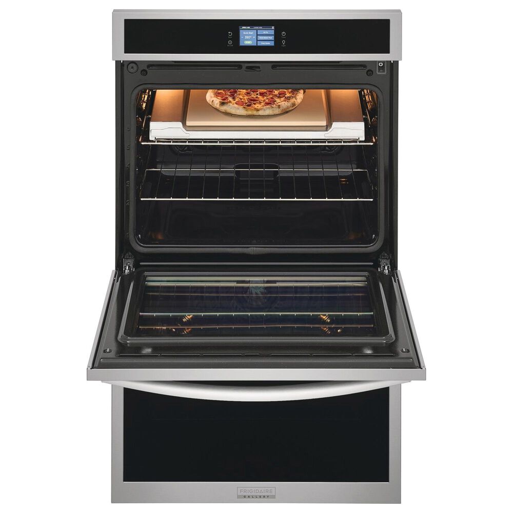 Frigidaire Gallery 2-Piece Kitchen Package with 30" Double Electric Wall Oven and 36" Electric Cooktop in Stainless Steel, , large