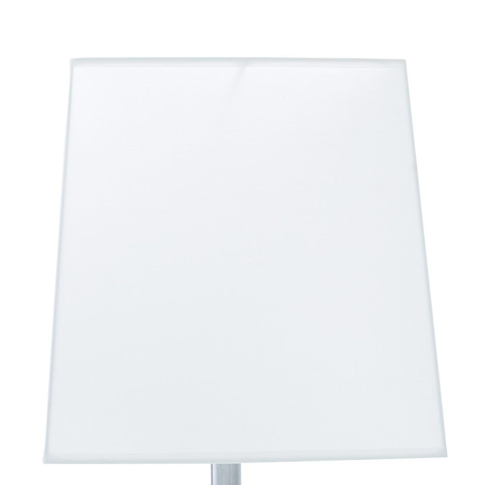 Maple and Jade Glam Table Lamp with Square Shade in Silver, , large
