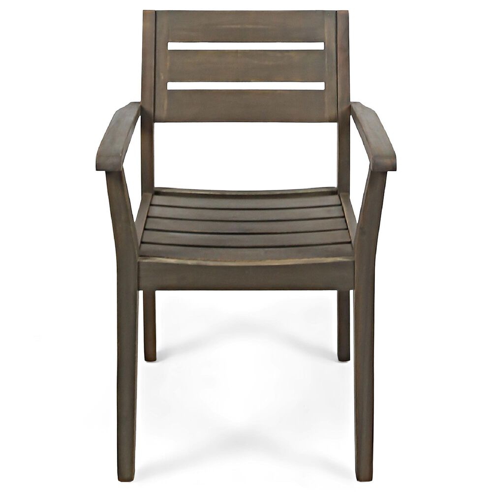 Noble House Stamford 9-Piece Patio Dining Set in Gray, , large