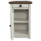 Ashley Bolanburg Chairside Table with USB in Weathered Oak and Antique White, , large