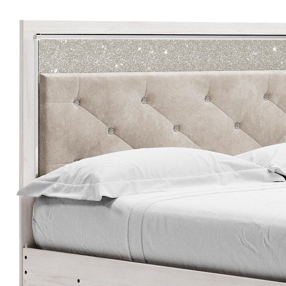 Ashley Altyra King Panel Bed  in White, , large