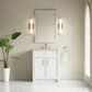 James Martin Bellshire 30" Single Bathroom Vanity in Bright White with 3 cm Lime Delight Silestone Top and Rectangular Sink, , large