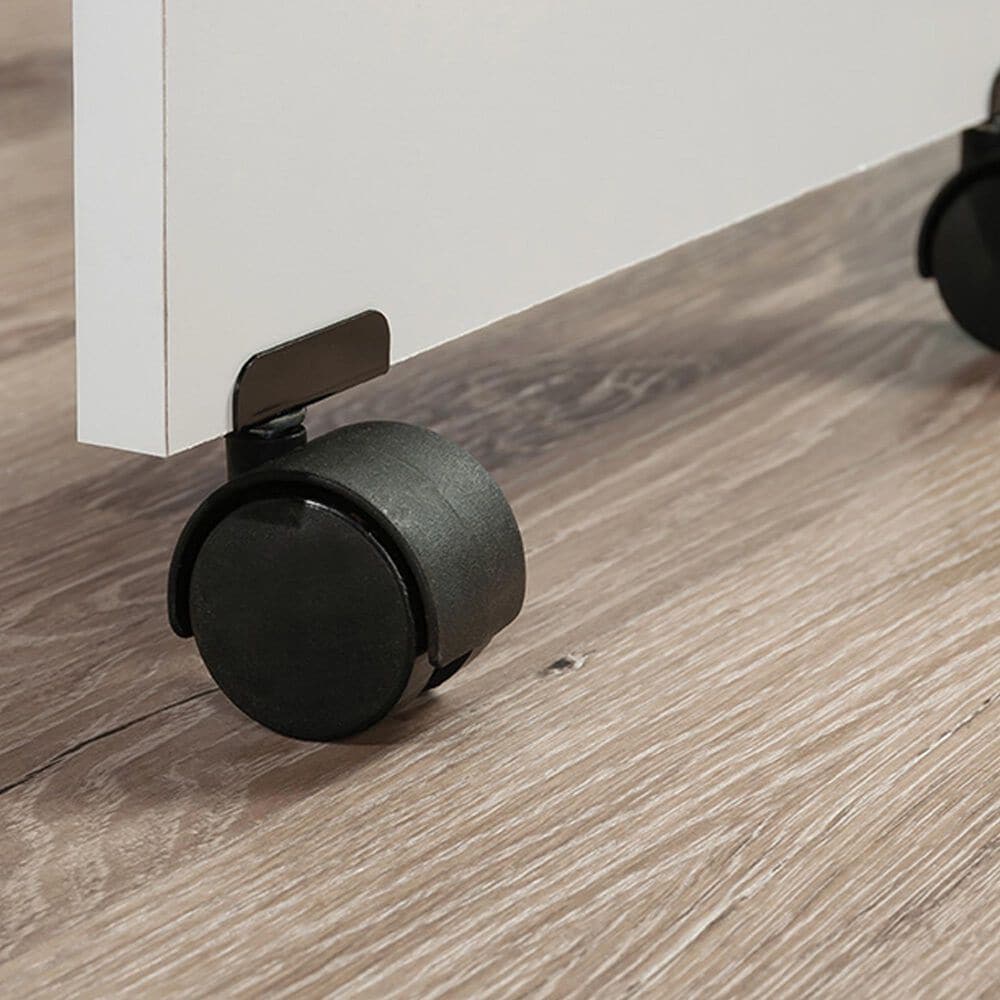 Sauder Select Craft and Sewing Storage Armoire in Soft White, , large