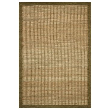 Amber Lewis x Loloi Lilah Natural and Olive 7"9" x 9"9" Area Rug, , large
