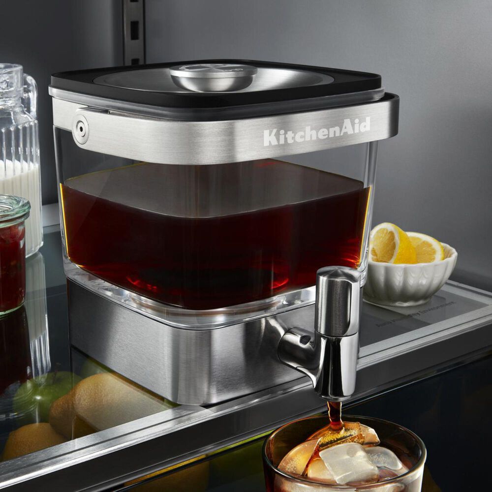 KitchenAid Cold Brew Coffee Maker in Brushed Stainless Steel, , large
