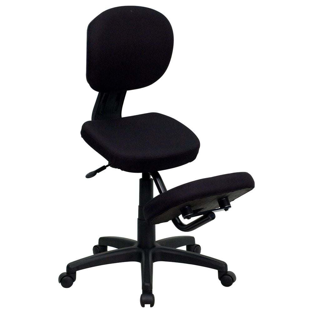Flash Furniture Kneeling Office Chair WIN-2375 in Black , , large