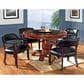 Crystal City Tournament Faux Leather Arm Chair in Rich Cherry, , large