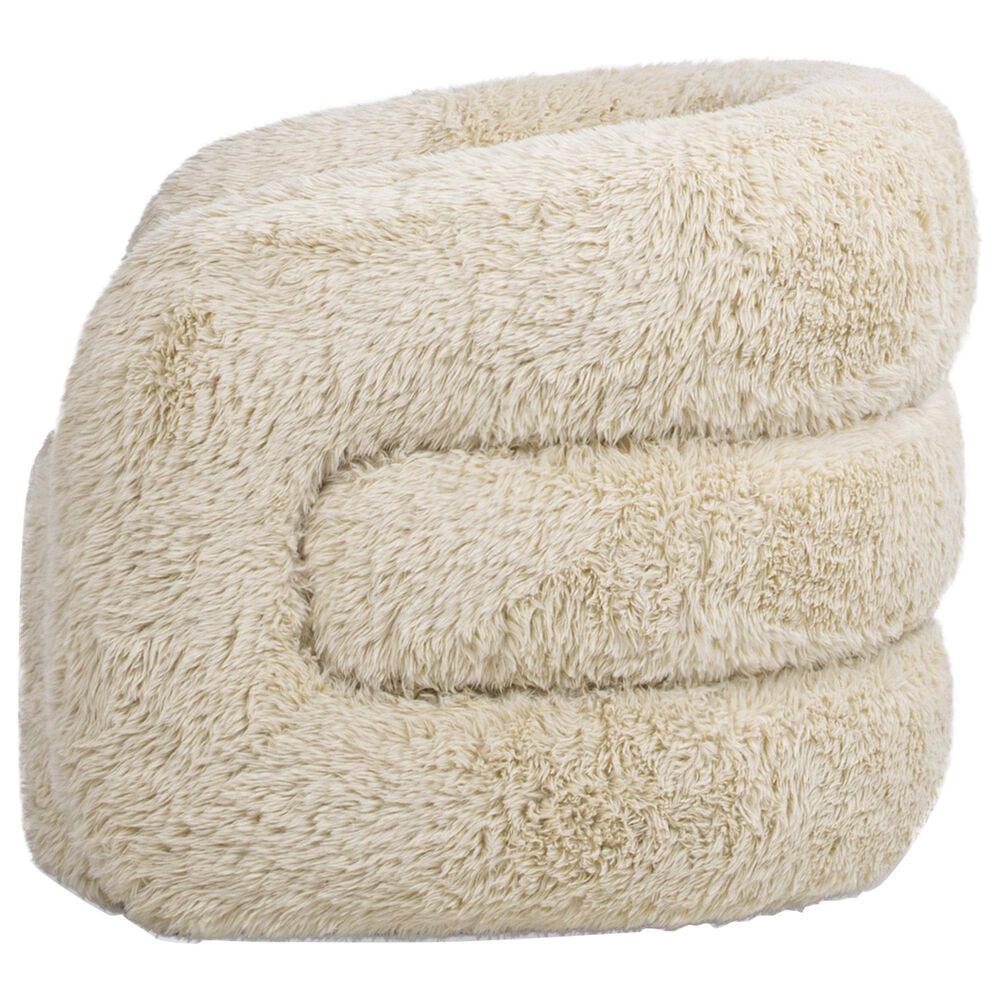 Jennifer Taylor Home Colt Swivel Arm Chair in Cream Beige, , large