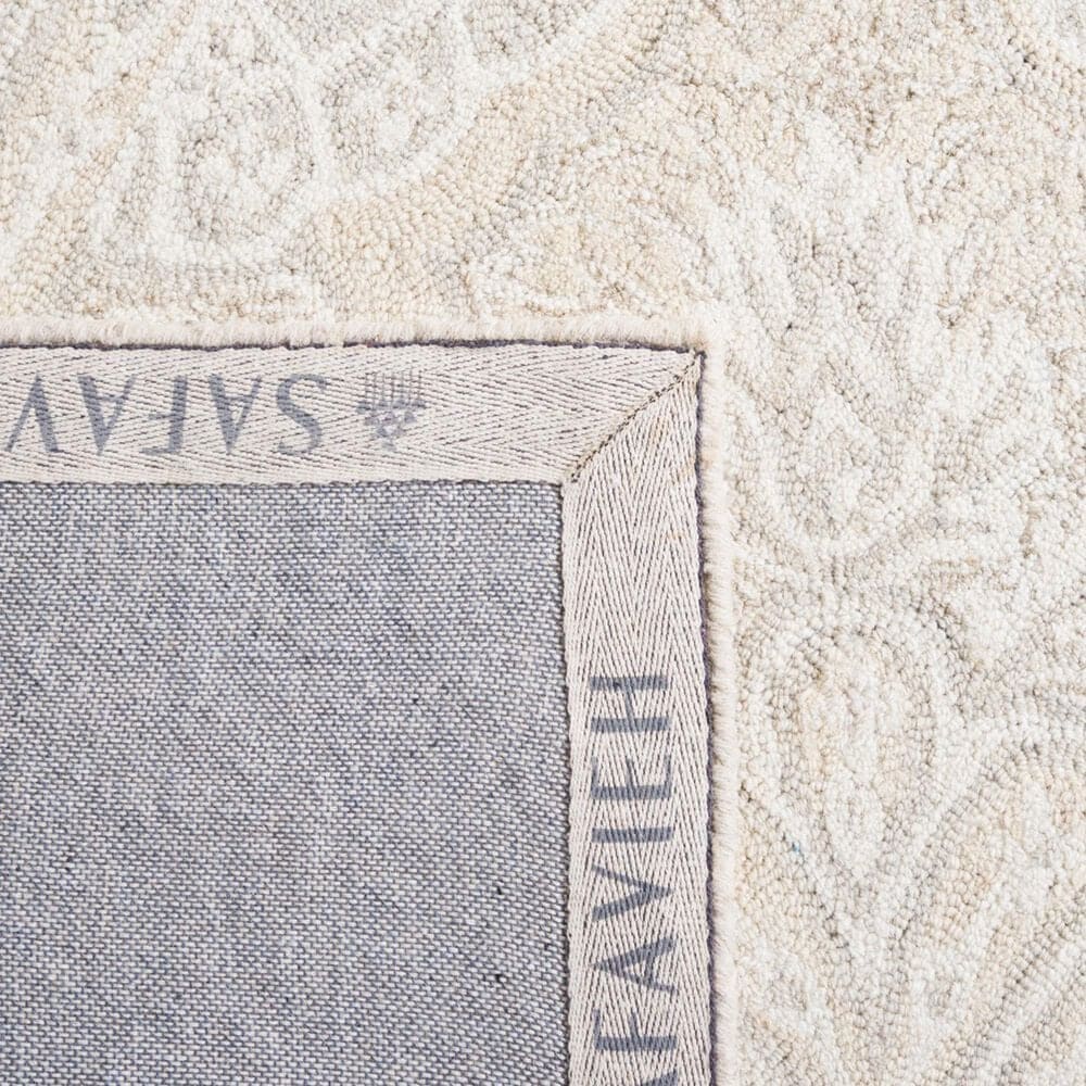 Safavieh Micro-Loop Damask 6&#39; x 9&#39; Beige Area Rug, , large