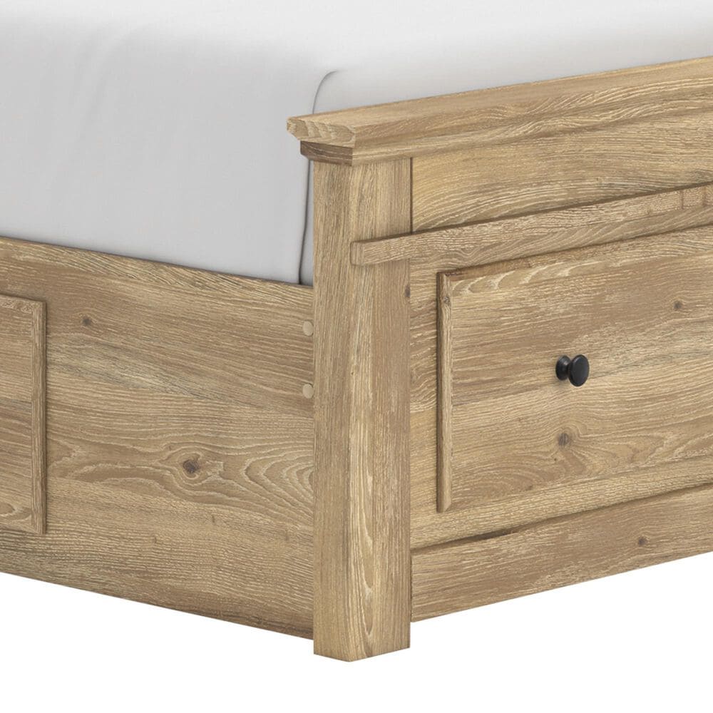 Ashley Makidern Twin Storage Bed with Five Drawers in Tan, , large