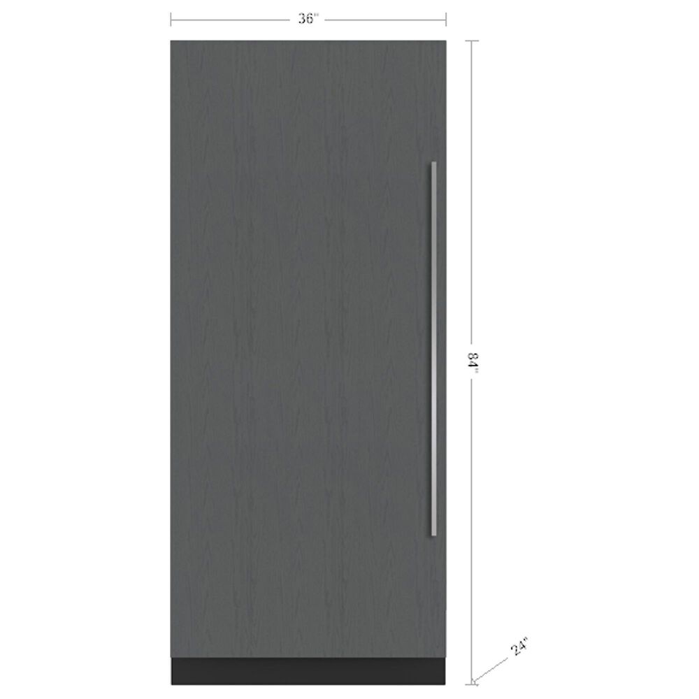 Sub Zero 21.7 Cu. Ft. Designer Right Hinge Column Freezer in Panel Ready, , large
