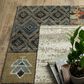 Oriental Weavers Venice 3"10" x 5"5" Beige and Multicolor Area Rug, , large