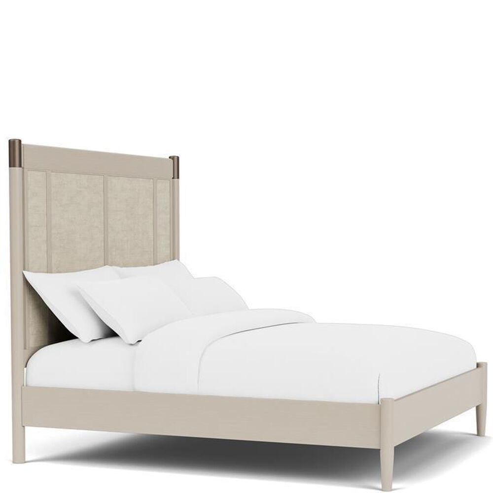 Riverside Furniture Laguna 4 Piece Queen Bedroom Set in Drift with USB Ports, , large