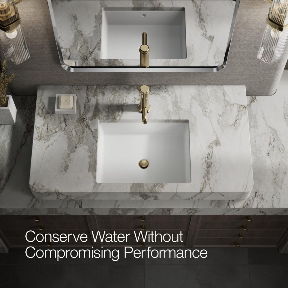Kohler Occasion Bathroom Sink Faucet in Vibrant French Gold, , large
