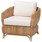 Baxton Studio Roma Arm Chair in Natural, , large