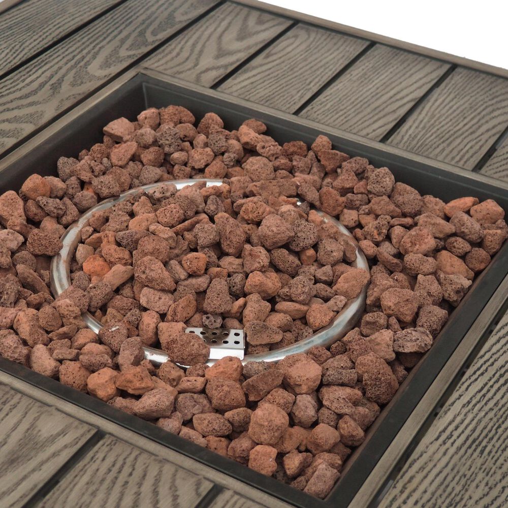 Noble House Elberton 50000 BTU Firepit in Brown, , large