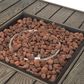 Noble House Elberton 50000 BTU Firepit in Brown, , large
