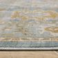Oriental Weavers Maeve MAE02 Blue and Rust 2"3" x 7"6" Runner, , large
