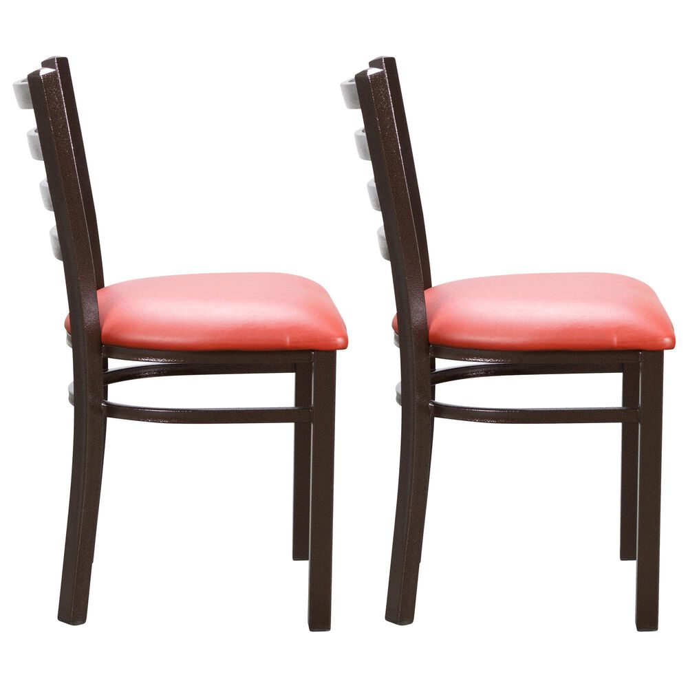 Linon Home Decor Chandler Side Chair in Bronze (Set of 2), , large