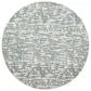 Safavieh Marbella MRB631C 6" Round Blue and Ivory Area Rug, , large