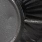 Maple and Jade Metal Fan Decorative Sculpture in Weathered Black, , large